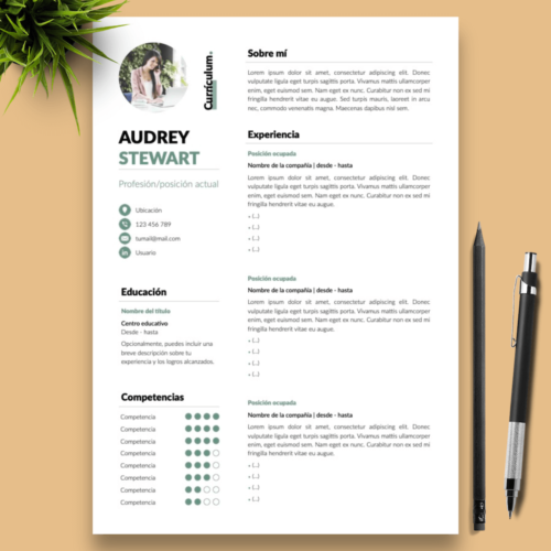 Currículum Audrey Stewart - 01 - Presentación