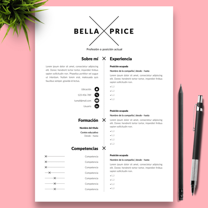 Currículum Bella Price - 01 - Presentación
