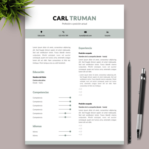 Currículum Carl Truman - 01 - Presentación