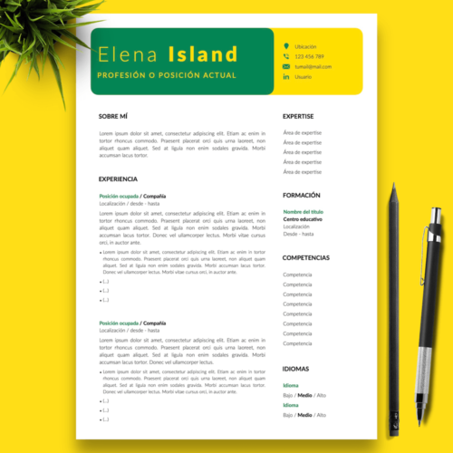 Currículum Elena Island - 01 - Presentación