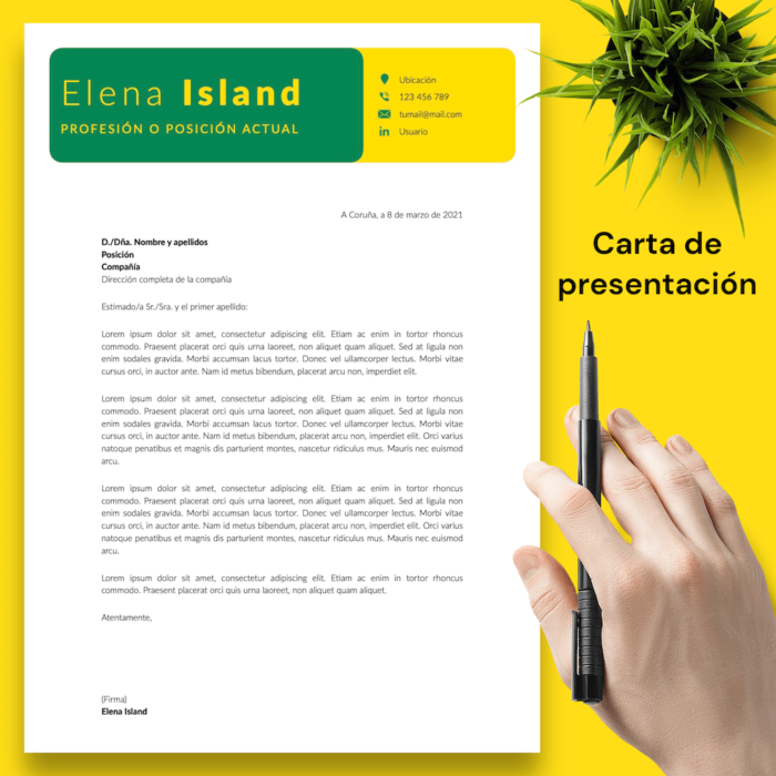 Currículum Elena Island - 04 - Carta de presentación