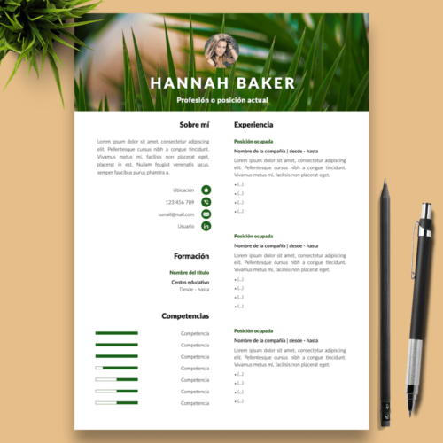 Currículum Hannah Baker - 01 - Presentación