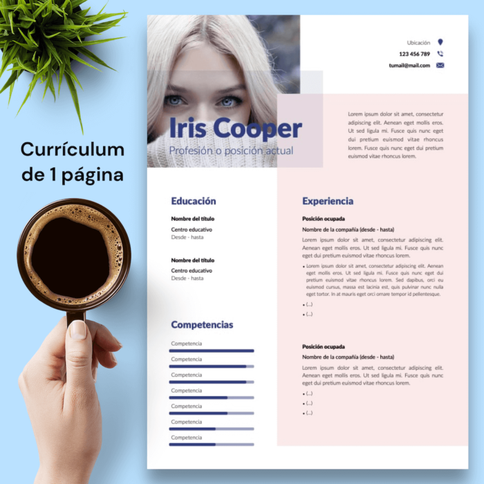 Currículum Iris Cooper - 02 - 1 página