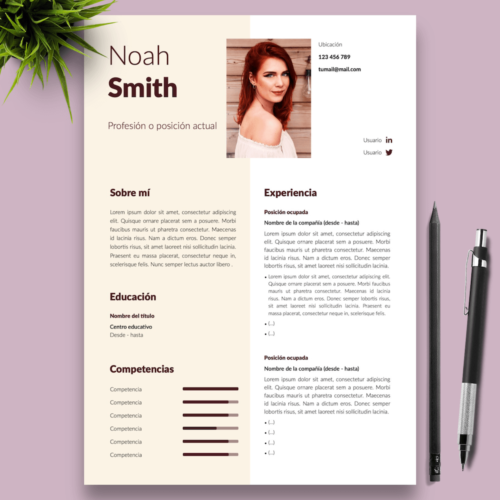 Currículum Noah Smith - 01 - Presentación