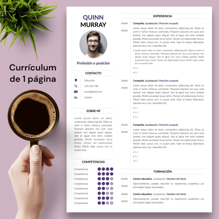 Currículum Quinn Murray - 02 - 1 página