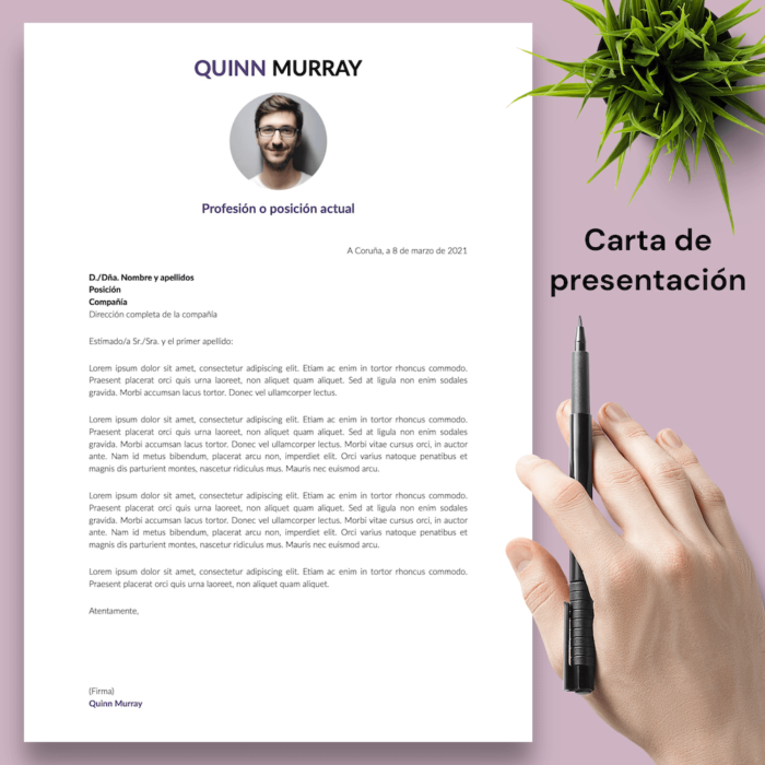Currículum Quinn Murray - 04 - Carta de presentación