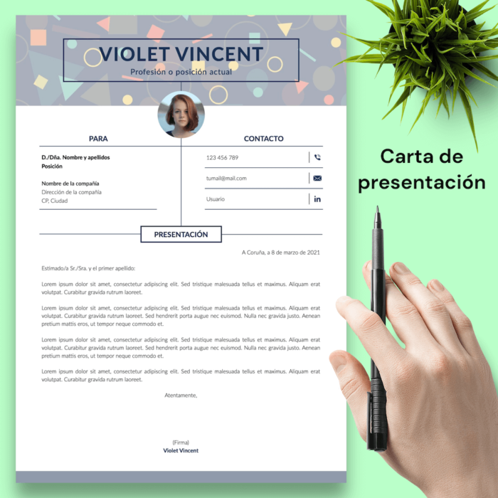 Currículum Violet Vincent - 04 - Carta de presentación